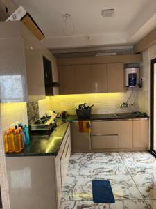 Kitchen Image of 1039 Sq.ft 2.5 BHK Apartment / Flat for rent in Rise Organic Ghar, Lal Kuan Ghaziabad for Rs. 20000