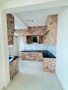 Kitchen Image of 600 Sq.ft 1 BHK Apartment / Flat for rent in Eden At Brigade Cornerstone Utopia, Varthur Bengaluru for Rs. 35000