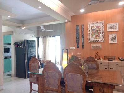 Dining Area Image of 2500 Sq.ft 4 BHK Apartment / Flat for sale in New Town Kolkata for Rs. 19000000