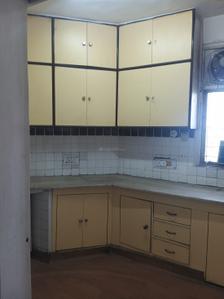 Kitchen Image of 1350 Sq.ft 2 BHK Apartment / Flat for rent in Sarva Priya Apartments, Hauz Khas New Delhi for Rs. 75000