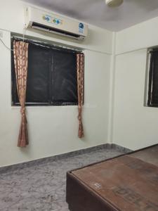 Bedroom Image of 730 Sq.ft 1 BHK Builder Floor for rent in Airoli Navi Mumbai for Rs. 28000