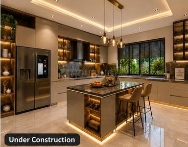 Kitchen Image of 2500 Sq.ft 4 BHK Independent House for sale in Thevakkal Kochi for Rs. 20000000
