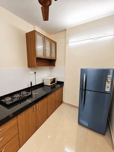 Kitchen Image of 600 Sq.ft 1 BHK Apartment / Flat for rent in Andheri West Mumbai for Rs. 59999