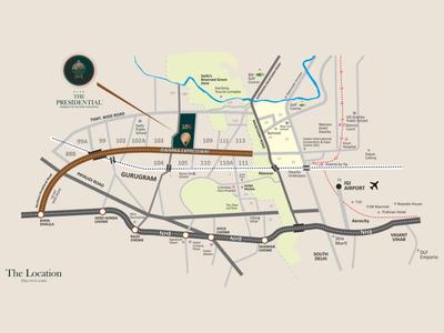 Image of 3075 Sq.ft 4 BHK Apartment / Flat for sale in Elan The Presidential, Sector 106, Gurgaon for Rs. 57000000