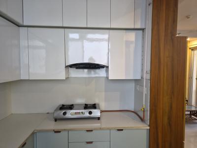 Kitchen Image of 766 Sq.ft 2 BHK Apartment / Flat for rent in Prateek Grand City, Siddharth Vihar Ghaziabad for Rs. 32000
