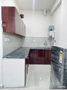 Kitchen Image of 1200 Sq.ft 1 BHK Builder Floor for rent in Sector 53 Gurgaon for Rs. 28000