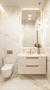 Bathroom Image of 1600 Sq.ft 3 BHK Independent House for sale in Rajkishor Nagar Bilaspur for Rs. 5749000