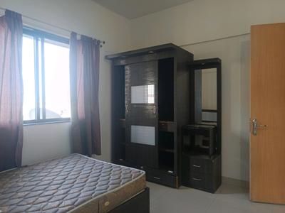 Bedroom Image of 1130 Sq.ft 2 BHK Apartment / Flat for rent in Magarpatta Trillium, Magarpatta City Pune for Rs. 34000
