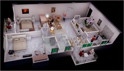 Image of 1353 Sq.ft 3 BHK Apartment / Flat for sale in Sampatchak, Patna for Rs. 5275000