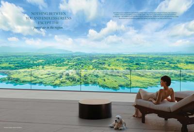 Balcony Image of 2479 Sq.ft 4 BHK Apartment / Flat for sale in Lodha Hanging Garden, Palava Phase 2 Thane for Rs. 28700000