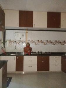 Kitchen Image of 1100 Sq.ft 2 BHK Apartment / Flat for rent in Orchid Blues, Shela Ahmedabad for Rs. 35000