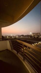 Balcony Image of 1800 Sq.ft 3.5 BHK Apartment / Flat for rent in Arsha Sumangalam, Vrindavan Yojana Lucknow for Rs. 45000