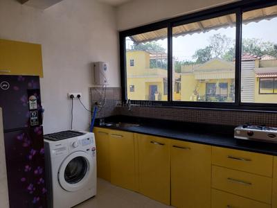 Kitchen Image of 1215 Sq.ft 2 BHK Apartment / Flat for rent in P Four Square Greens, Sodiem Siolim Goa for Rs. 48000