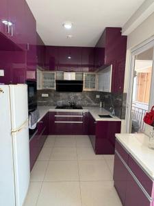 Kitchen Image of 2049 Sq.ft 3 BHK Apartment / Flat for rent in Pashmina Waterfront, Battarahalli Bengaluru for Rs. 65000