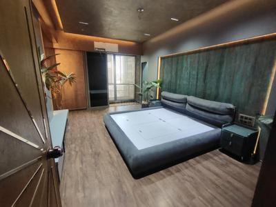 Bedroom Image of 3500 Sq.ft 4 BHK Villa for rent in Prahlad Nagar Ahmedabad for Rs. 100000