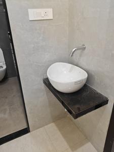 Bathroom Image of 1050 Sq.ft 2 BHK Apartment / Flat for rent in Malhar 24 East, Sanpada Navi Mumbai for Rs. 70000