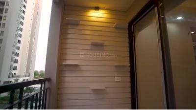 Balcony Image of 908 Sq.ft 2 BHK Apartment / Flat for rent in The 102, Joka Kolkata for Rs. 24500