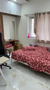 Bedroom Image of 1420 Sq.ft 2 BHK Apartment / Flat for rent in Gachibowli Hyderabad for Rs. 35000