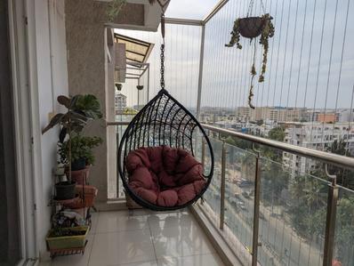 Balcony Image of 2300 Sq.ft 4 BHK Apartment / Flat for sale in Purva Whitehall, Harlur Bengaluru for Rs. 48400000
