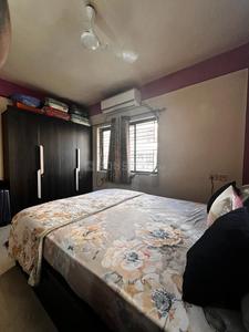Bedroom Image of 1025 Sq.ft 2 BHK Apartment / Flat for rent in Unimark Srijan Heritage Enclave, Kaikhali Kolkata for Rs. 34000