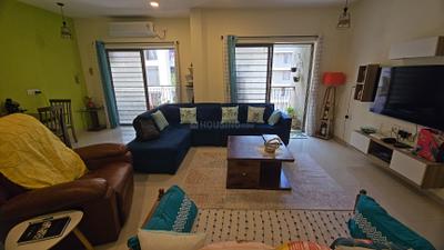 Living Room Image of 1550 Sq.ft 3 BHK Apartment / Flat for sale in Enerrgia Skyi Songbirds Phase C, Bhugaon Pune for Rs. 13500000