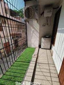 Balcony Image of 1800 Sq.ft 3 BHK Builder Floor for rent in Green Park New Delhi for Rs. 115000