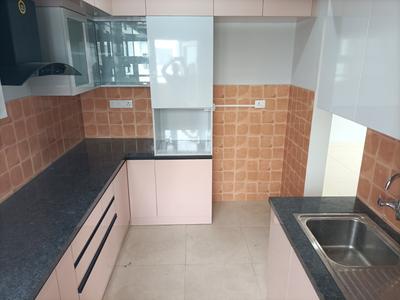 Kitchen Image of 1543 Sq.ft 3 BHK Apartment / Flat for rent in Prestige Primrose Hills Ph 2, Uttarahalli -Manavarthekaval Bengaluru for Rs. 44500