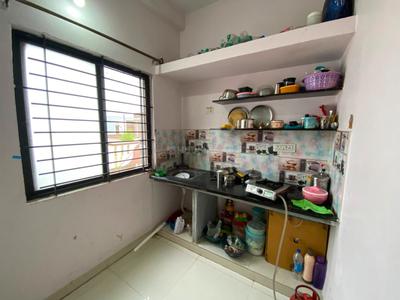 Kitchen Image of 1000 Sq.ft 1 BHK Apartment / Flat for rent in Vijay Nagar Indore for Rs. 12000
