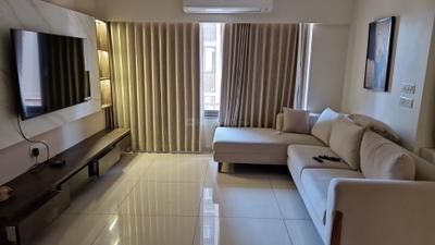 Living Room Image of 2300 Sq.ft 3 BHK Apartment / Flat for rent in Shivalik Green View, Shantigram Ahmedabad for Rs. 90000