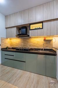 Kitchen Image of 1000 Sq.ft 2 BHK Apartment / Flat for sale in VTP Cygnus BuildingT12, Manjari Khurd Pune for Rs. 9250000