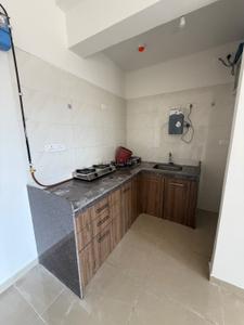 Kitchen Image of 730 Sq.ft 1 BHK Apartment / Flat for rent in Duville Riverdale Suites, Kharadi Pune for Rs. 26000