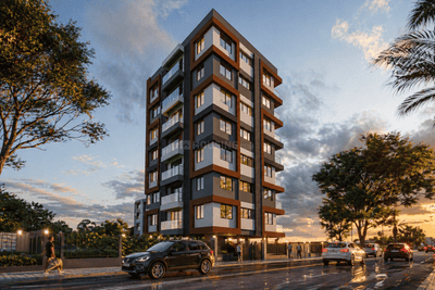 Image of 1065 Sq.ft 2 BHK Apartment / Flat for sale in Indira Nagar, Nashik for Rs. 4600000
