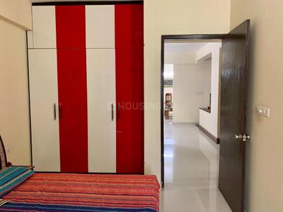 Bedroom Image of 1750 Sq.ft 3 BHK Apartment / Flat for rent in Aarohan Crystel Link Apartment, Amausi Lucknow for Rs. 38000