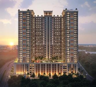 Building Image of 1710 Sq.ft 3 BHK Apartment / Flat for sale in Pam Solitaire Castle, Vasai West Vasai for Rs. 12700000