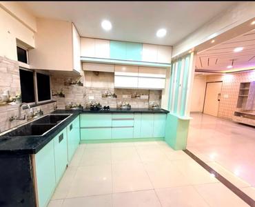 Kitchen Image of 1800 Sq.ft 3 BHK Apartment / Flat for sale in Siddha Pines Apartments, Rajarhat Kolkata for Rs. 16000000