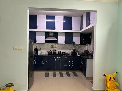 Kitchen Image of 845 Sq.ft 2 BHK Apartment / Flat for rent in Sree Grandure, Kaikondrahalli Bengaluru for Rs. 35000