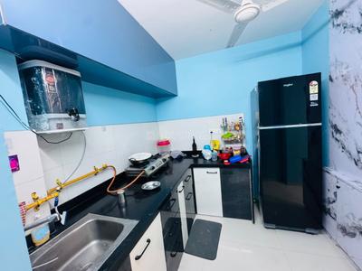 Kitchen Image of 1150 Sq.ft 2 BHK Apartment / Flat for sale in Godrej Green Glades, Jagatpur Ahmedabad for Rs. 5850000