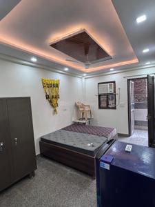 Bedroom Image of 400 Sq.ft 1 RK Builder Floor for rent in Patel Nagar New Delhi for Rs. 16500