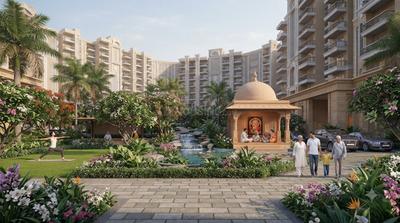 Image of 760 Sq.ft 1 BHK Apartment / Flat for sale in Om Shri Vrinda Orchids, Sunrakh Bangar, Vrindavan for Rs. 6080000