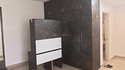Bedroom Image of 1740 Sq.ft 3 BHK Apartment / Flat for rent in Mantri Webcity, Narayanapura Bengaluru for Rs. 57000