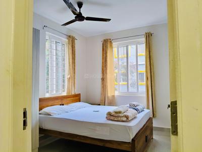 Bedroom Image of 650 Sq.ft 1 BHK Apartment / Flat for rent in Indira Nagar Bengaluru for Rs. 40000