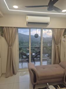 Hall Image of 1500 Sq.ft 2 BHK Apartment / Flat for rent in Thane West Thane for Rs. 55000