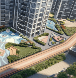 Image of 1307 Sq.ft 2 BHK Apartment / Flat for sale in Casagrand Aquagrove, Kolathur, Chennai for Rs. 8700000