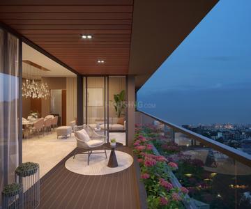 Balcony Image of 2835 Sq.ft 3 BHK Apartment / Flat for sale in Kudasan Gandhinagar for Rs. 14000000