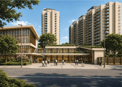 Image of 1100 Sq.ft 2 BHK Apartment / Flat for sale in Sector 97, Faridabad for Rs. 6600000