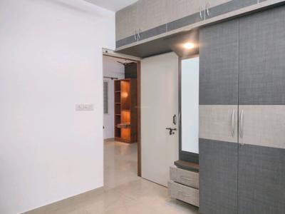 Bedroom Image of 930 Sq.ft 3 BHK Apartment / Flat for rent in Aswani Aaeesha, Rayasandra Bengaluru for Rs. 22000