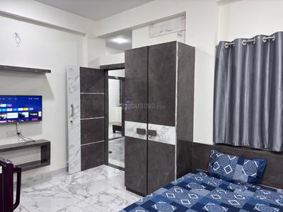 Bedroom Image of 380 Sq.ft 1 RK Apartment / Flat for rent in L I G Colony Indore for Rs. 13599