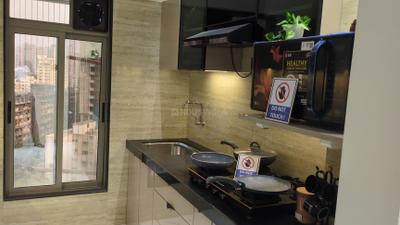 Kitchen Image of 573 Sq.ft 1 BHK Apartment / Flat for sale in Hum Gagansagar, Borivali West Mumbai for Rs. 15100000