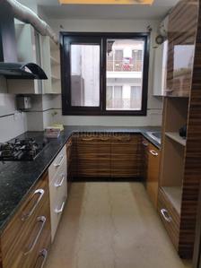 Kitchen Image of 1300 Sq.ft 3 BHK Builder Floor for rent in Sarvapriya Vihar New Delhi for Rs. 100000