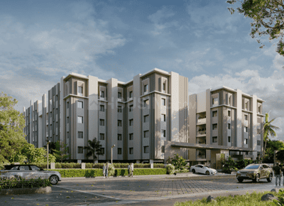 Image of 1271 Sq.ft 3 BHK Apartment / Flat for sale in Excellence, Manapakkam, Chennai for Rs. 11000000